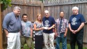 Knights of Columbus Present Donation to Corry Campus